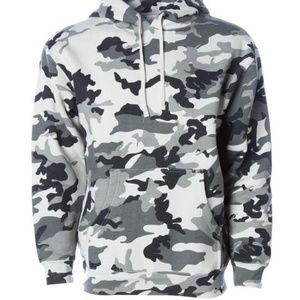 PREMIUM SNOW CAMO HOODIE BRAND NEW SIZE LARGE